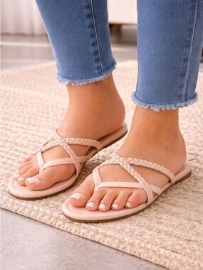 Sole Mates Blush Sandals Size 10/11